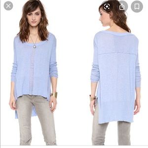 Free People Road Boxy High-Low Pullover